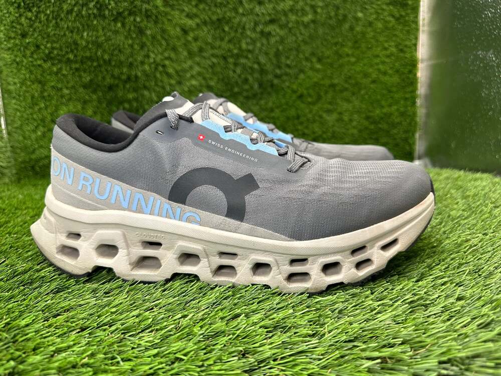 On Running Cloudmonster 3 3MG10054857 Athletic Sneaker Men's 10 Gray Knit Sports